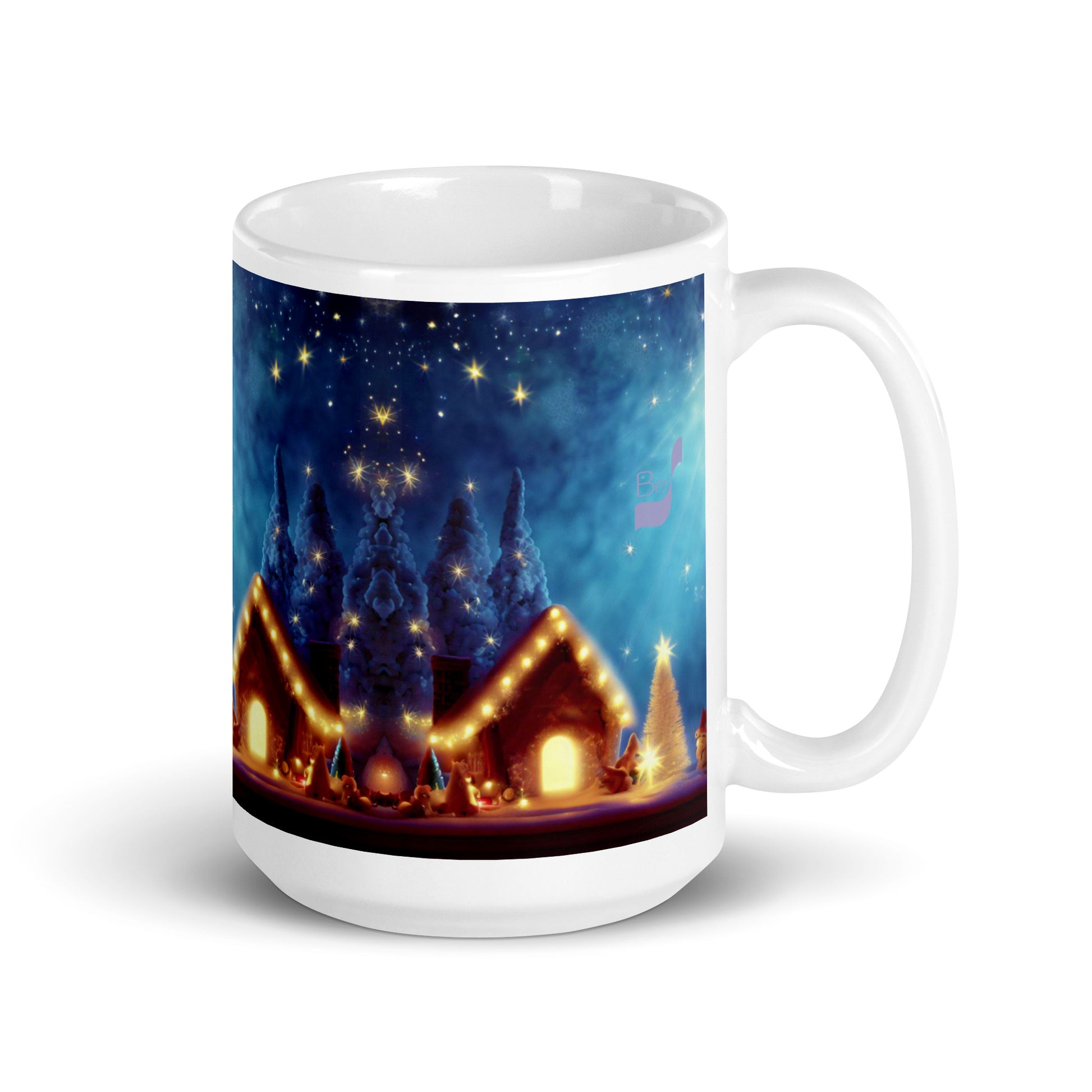 Snowy Cheer BeSculpt Artwork Mug