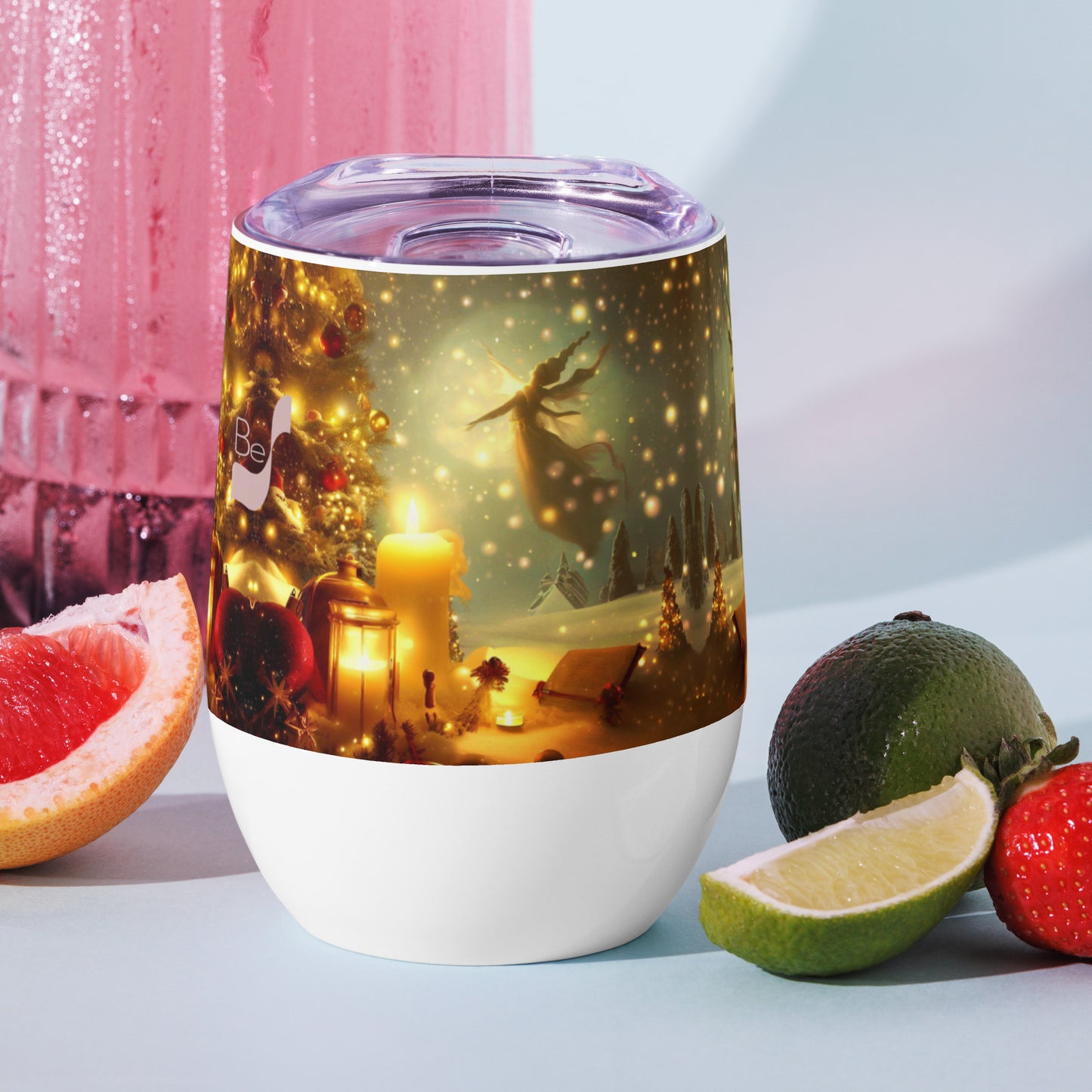 Magic Moments BeSculpt Holiday Art Wine Tumbler