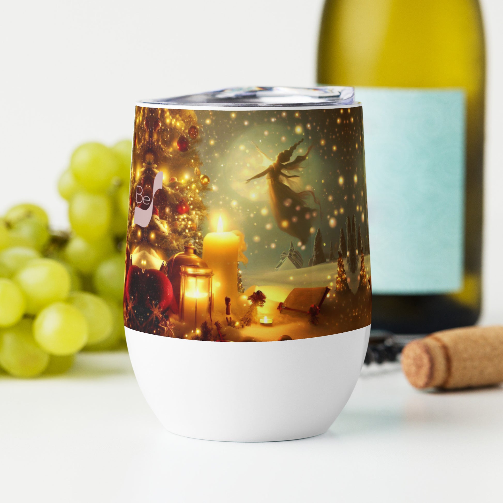 Magic Moments BeSculpt Holiday Art Wine Tumbler