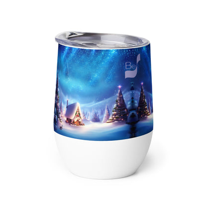 Snowy Cheer BeSculpt Wine Tumbler