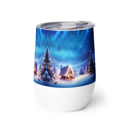 Snowy Cheer BeSculpt Wine Tumbler