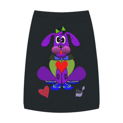 Love Pup 1 Purple BeSculpt Pet Tank Top