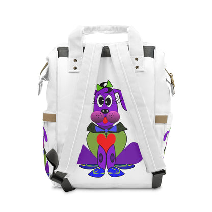 Love Pup 1 Purple BeSculpt Kids Multifunctional Diaper Backpack