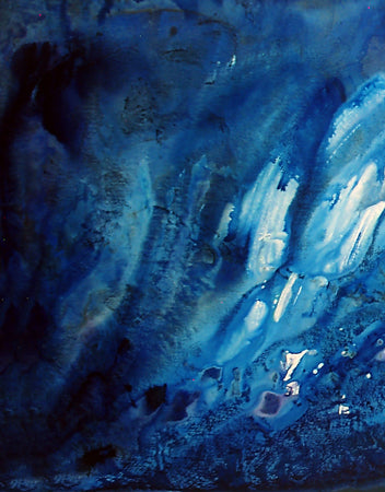 Icy Ceremony Original Art Piece Abstract Expressionism