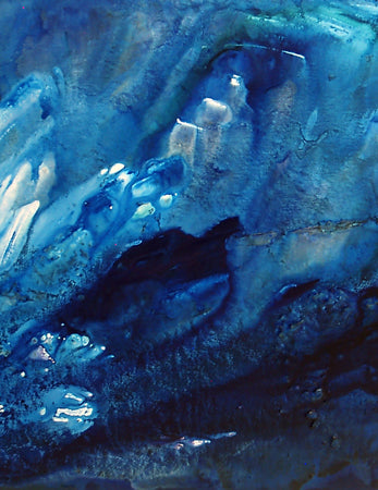 Icy Ceremony Original Art Piece Abstract Expressionism