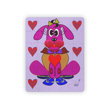 Love Pup 4 Hot Pink BeSculpt Kids Ages 3-5 Year Old Puzzle 30-Pieces