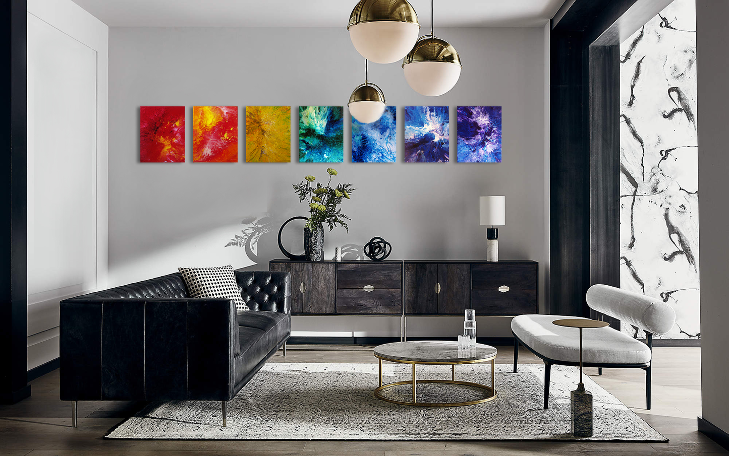 Healing – Original 7-Piece Chakra Painting Set