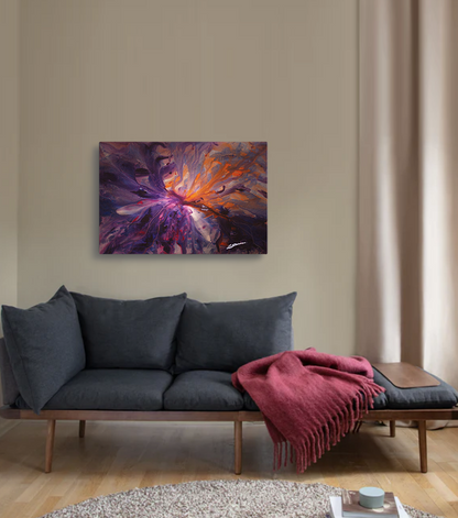 Realm of Angels BeSculpt Giclée on Canvas