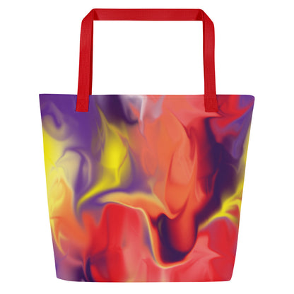 Airless BeSculpt Tote/Beach Bag Reflected Pattern R