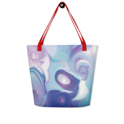 Space Elephant BeSculpt Kids Tote/Beach Bag Reflected Pattern