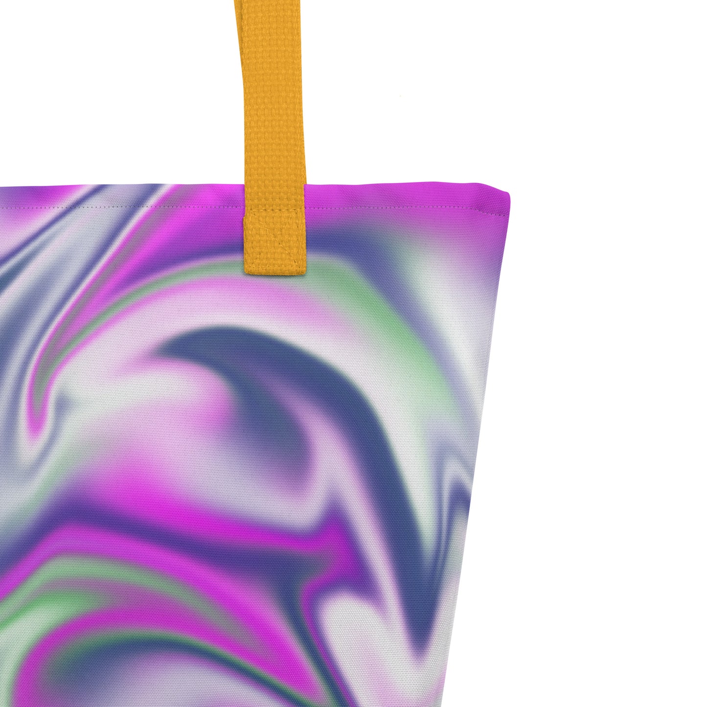 Burst BeSculpt Abstract Art Tote/Beach Bag Reflected Pattern Reversed Image