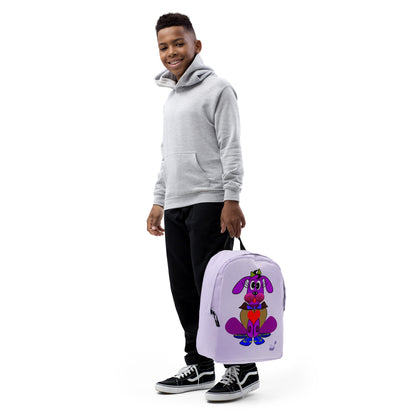 Love Pup 3 Violet BeSculpt Kids Backpack Basic