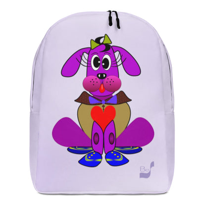 Love Pup 3 Violet BeSculpt Kids Backpack Basic