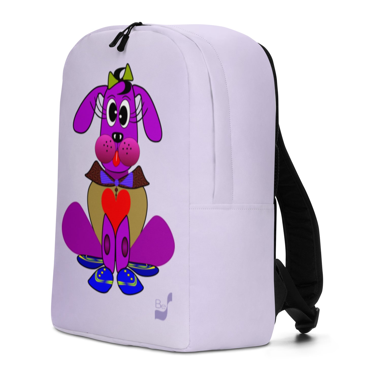 Love Pup 3 Violet BeSculpt Kids Backpack Basic
