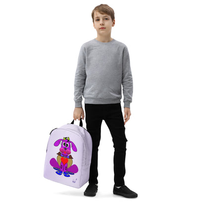 Love Pup 3 Violet BeSculpt Kids Backpack Basic