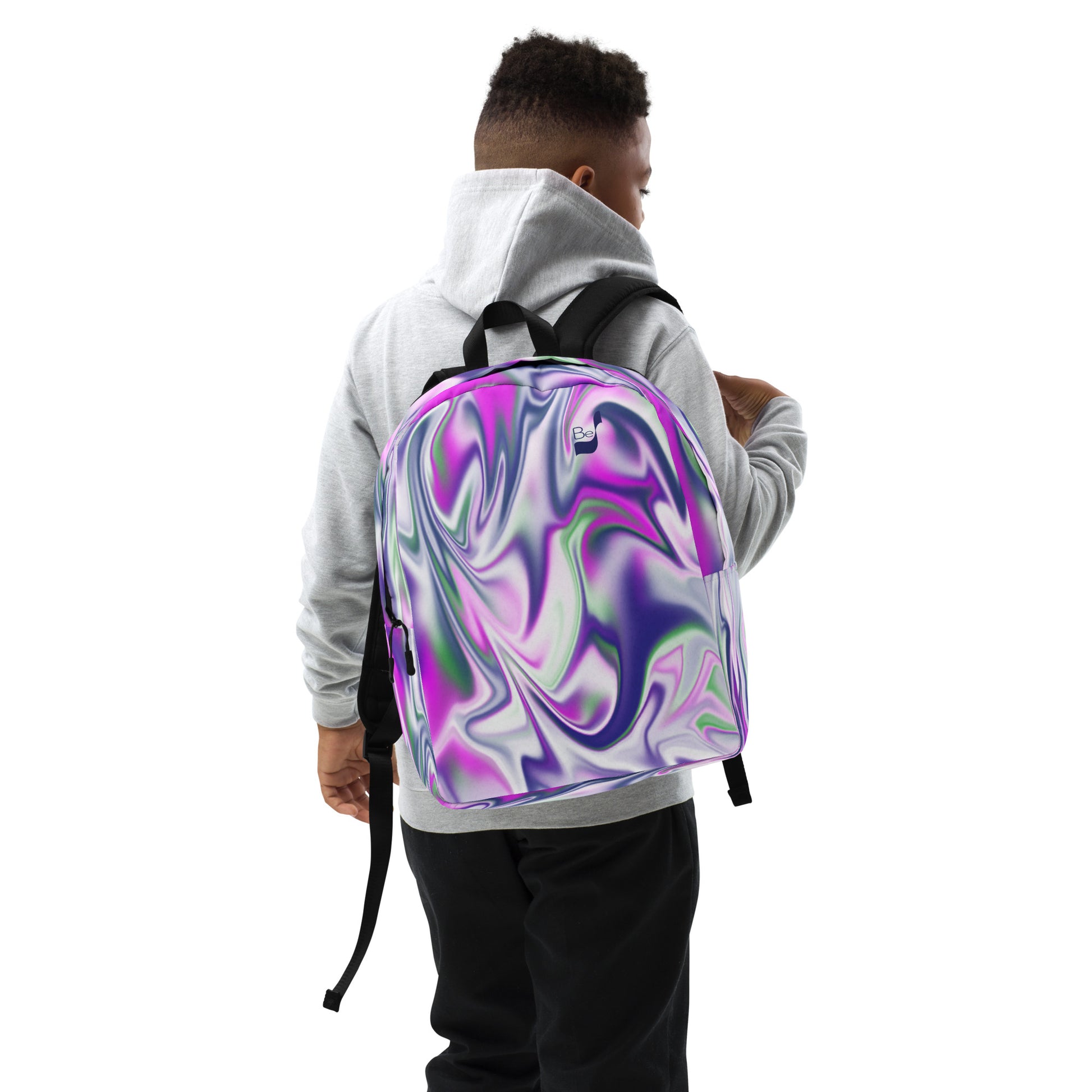 Burst BeSculpt Abstract Art Minimalist Backpack