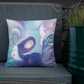 Space Elephant BeSculpt Kids Throw Pillow S R (Fabric with a linen feel)