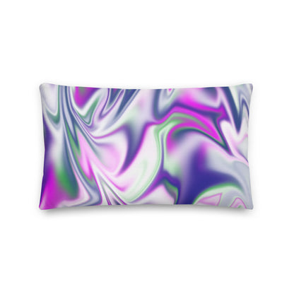 Burst BeSculpt Throw Pillow (Fabric with a linen feel)