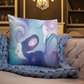 Space Elephant BeSculpt Kids Throw Pillow S R (Fabric with a linen feel)