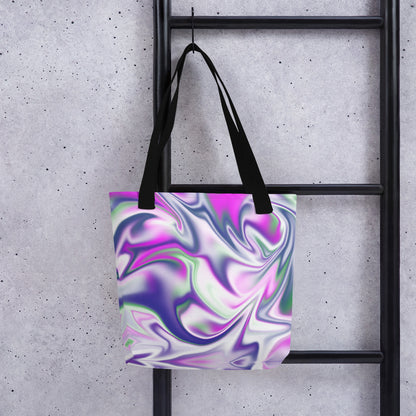 Burst BeSculpt Tote Bag Reflected Pattern