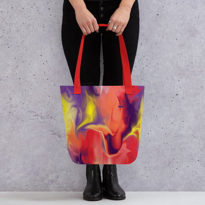 Airless BeSculpt Tote Bag Reflected Pattern