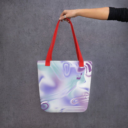 Blue Haze BeSculpt Tote Bag Reflected Pattern