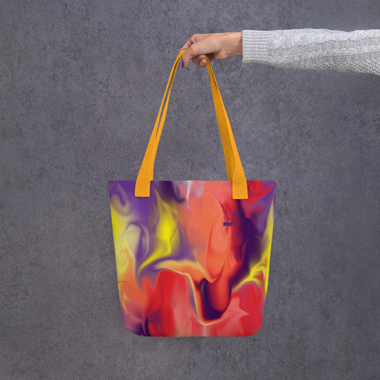 Airless BeSculpt Tote Bag Reflected Pattern
