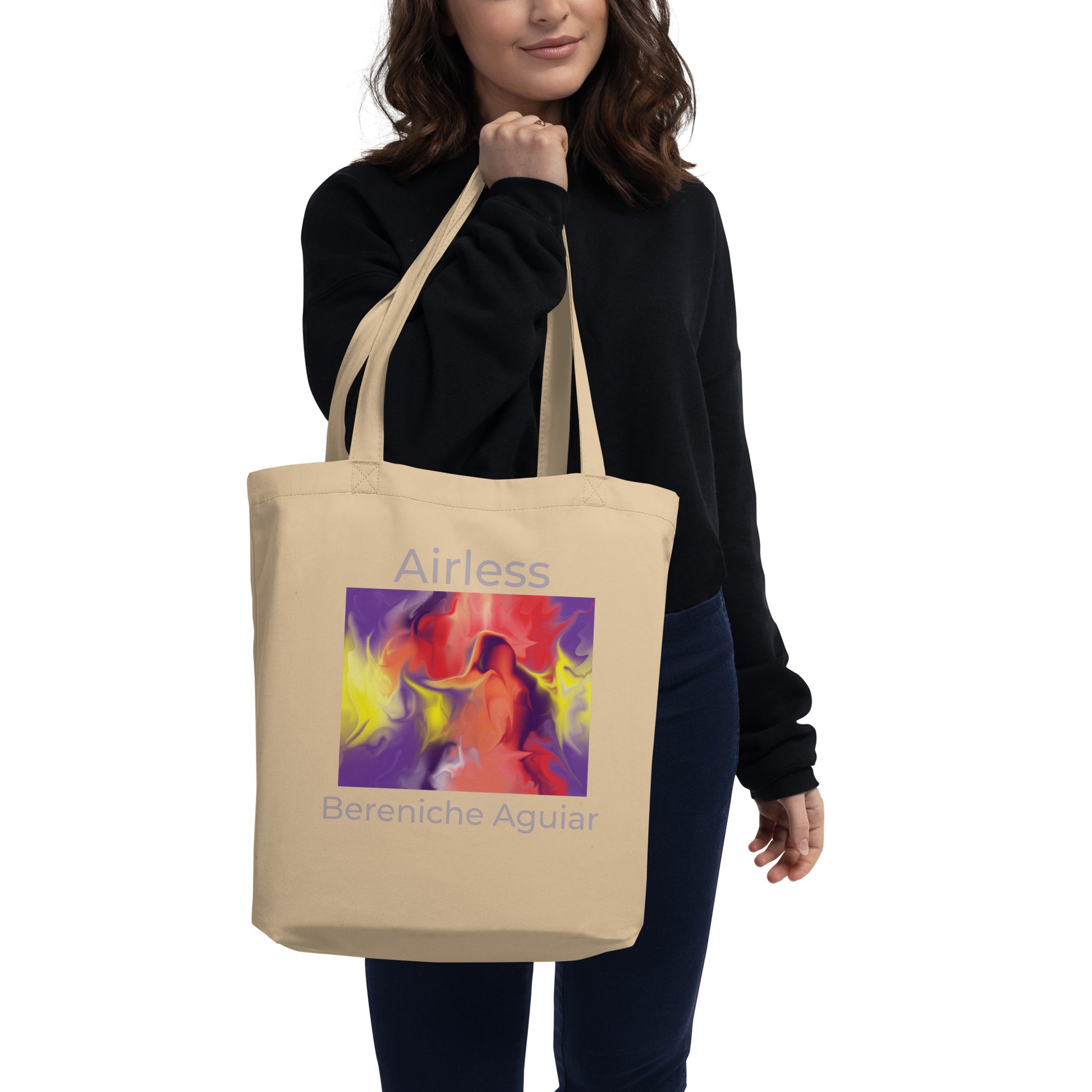 Airless BeSculpt Abstract Art Eco Tote Bag