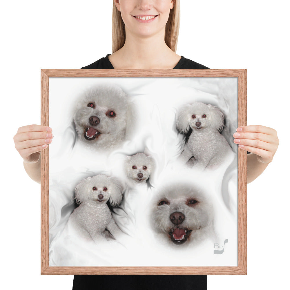 Happy Bonny BeSculpt Framed Photo-Art