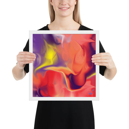 Airless BeSculpt Abstract Art Framed