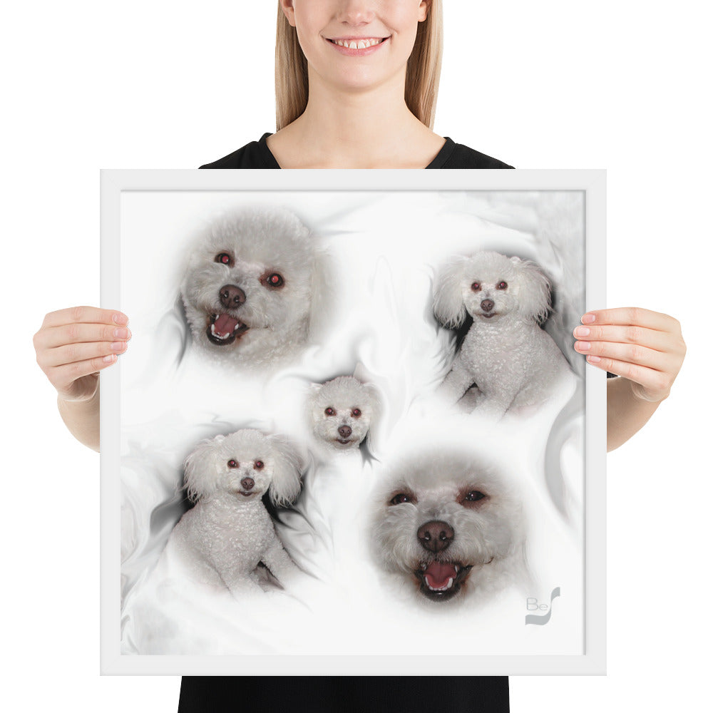 Happy Bonny BeSculpt Framed Photo-Art