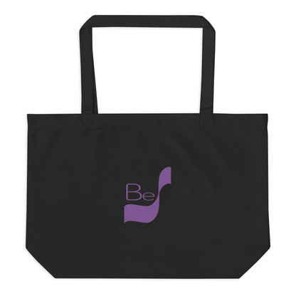 Airless BeSculpt Abstract Art Large Organic Tote Bag