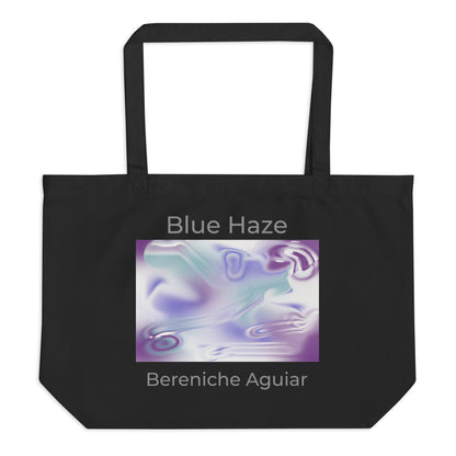 Blue Haze BeSculpt Large Organic Tote Bag