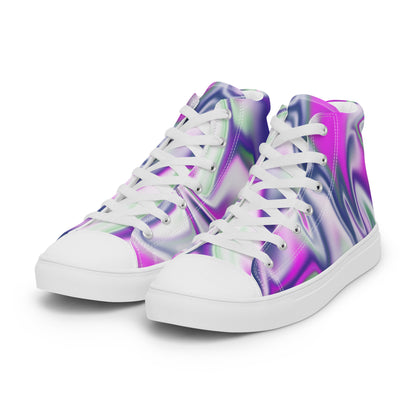 Burst BeSculpt Men’s High Top Canvas Shoes