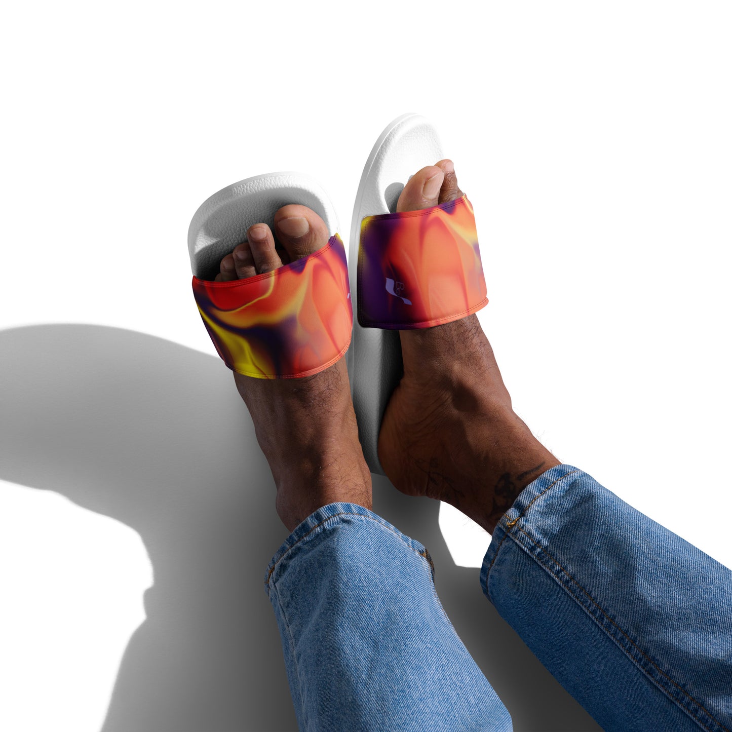 Airless BeSculpt Abstract Art Men’s Slides