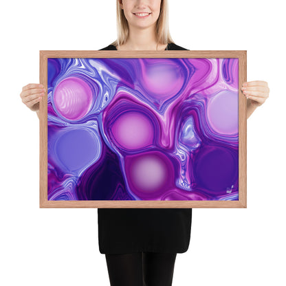 Balloons BeSculpt Abstract Art Framed