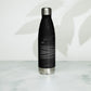 Black H Stripes BeSculpt Stainless Steel Water Bottle 2