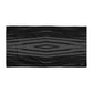 Black H Stripes BeSculpt Bath/Beach Towel 2