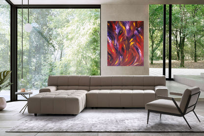 Thriving Original Large Art Piece Abstract Expressionism