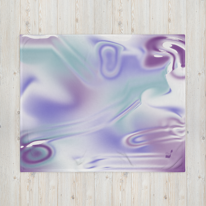 Blue Haze BeSculpt Throw Blanket