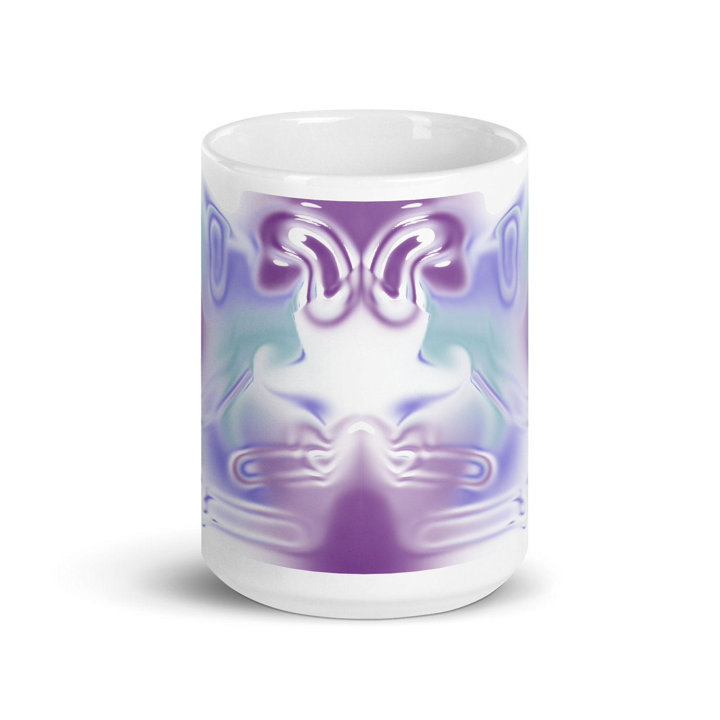 Blue Haze BeSculpt Kaleidoscope Mug 1