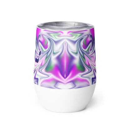 Burst BeSculpt Kaleidoscope Wine Tumbler 1