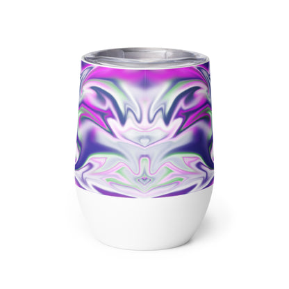 Burst BeSculpt Kaleidoscope Wine Tumbler 3