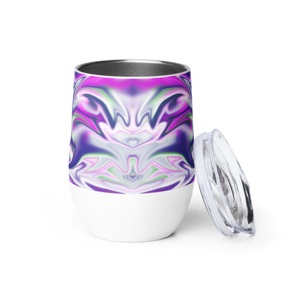 Burst BeSculpt Kaleidoscope Wine Tumbler 1