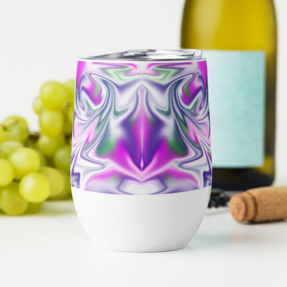 Burst BeSculpt Kaleidoscope Wine Tumbler 3