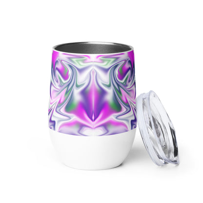 Burst BeSculpt Kaleidoscope Wine Tumbler 3