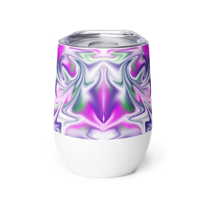 Burst BeSculpt Kaleidoscope Wine Tumbler 3