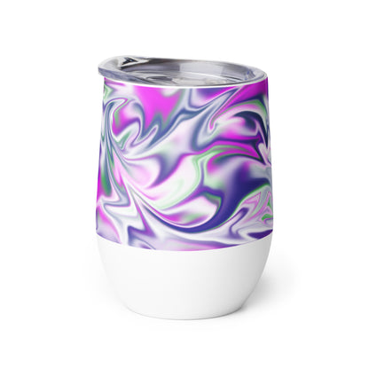 Burst BeSculpt Kaleidoscope Wine Tumbler 1