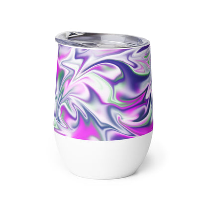 Burst BeSculpt Kaleidoscope Wine Tumbler 2