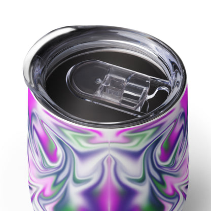 Burst BeSculpt Kaleidoscope Wine Tumbler 3